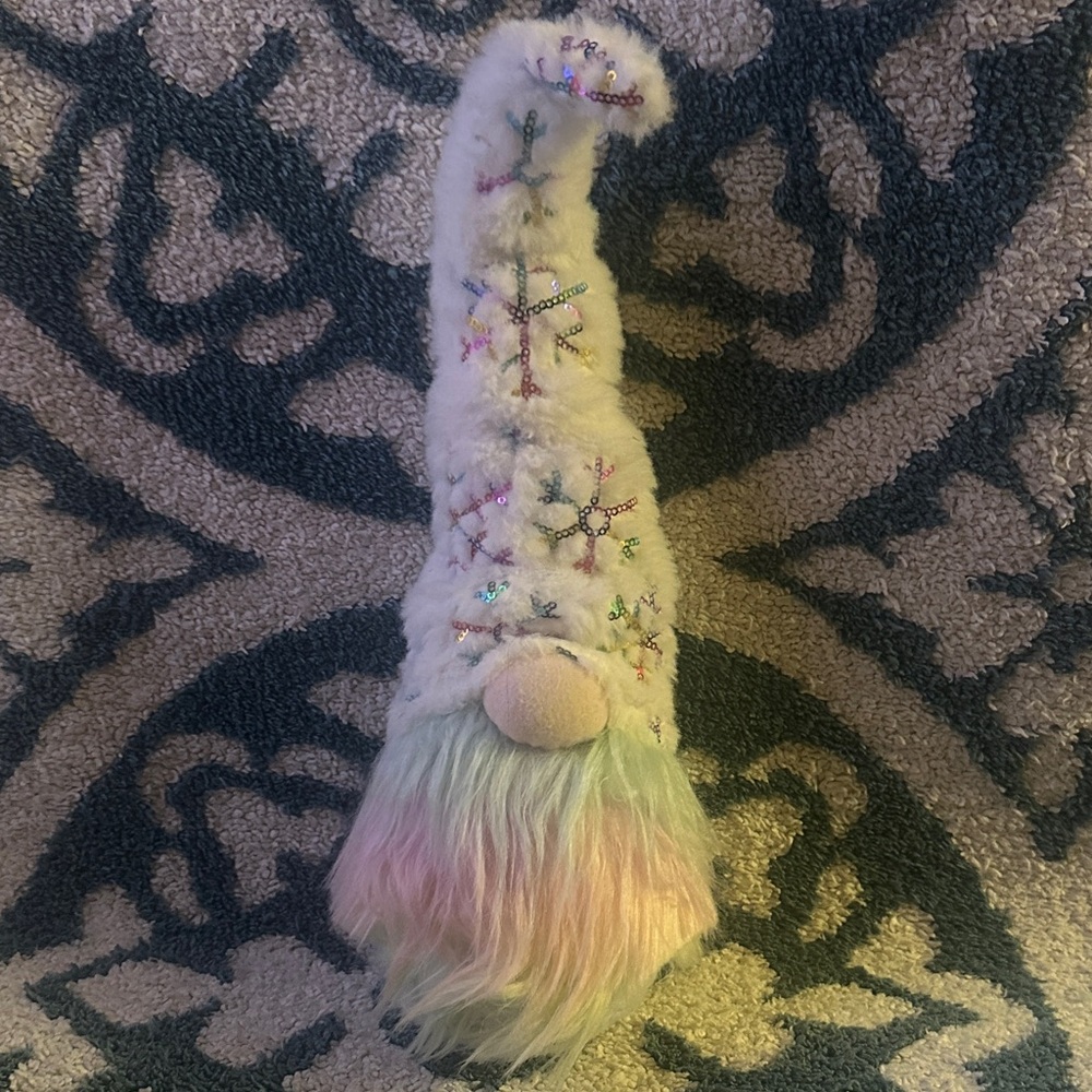 Whimsical Snowflake Gnome Decor